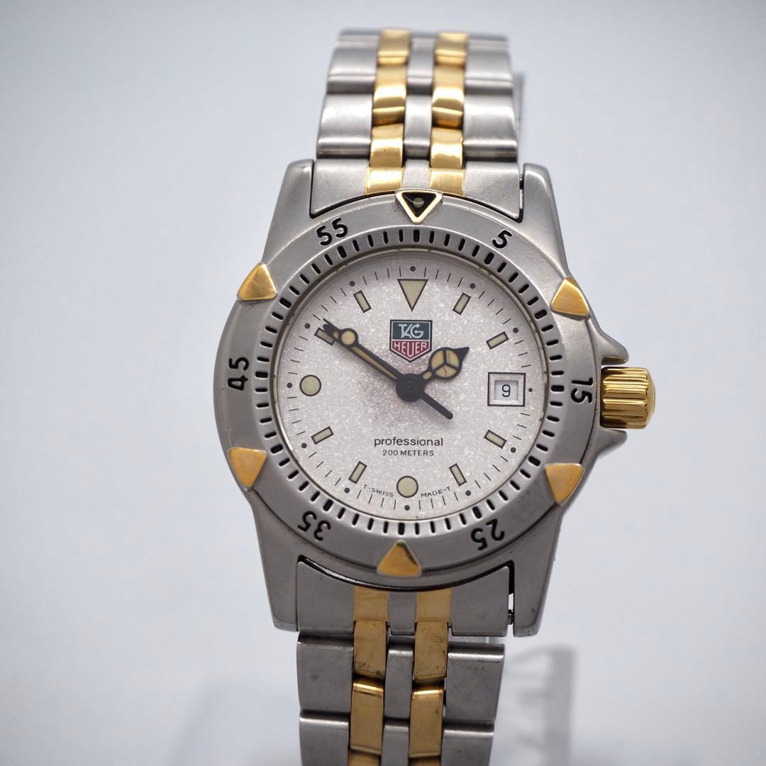 34 稼働 タグホイヤー 時計　レディース　プロフェッショナル　ダイバーウォッチ