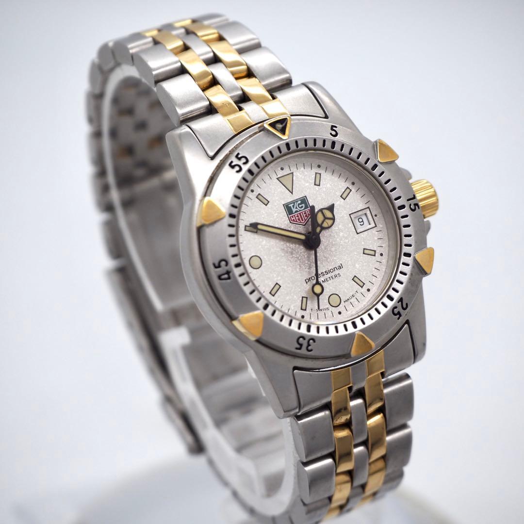 34 稼働 タグホイヤー 時計　レディース　プロフェッショナル　ダイバーウォッチ