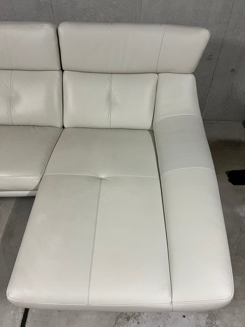 【tjhs】カリモク家具 ZU4628 右肘2人掛けソファ