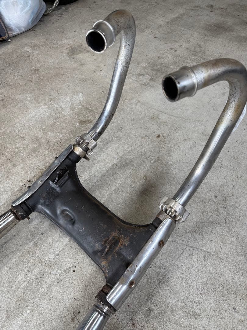 ホーク バブ 純正マフラー