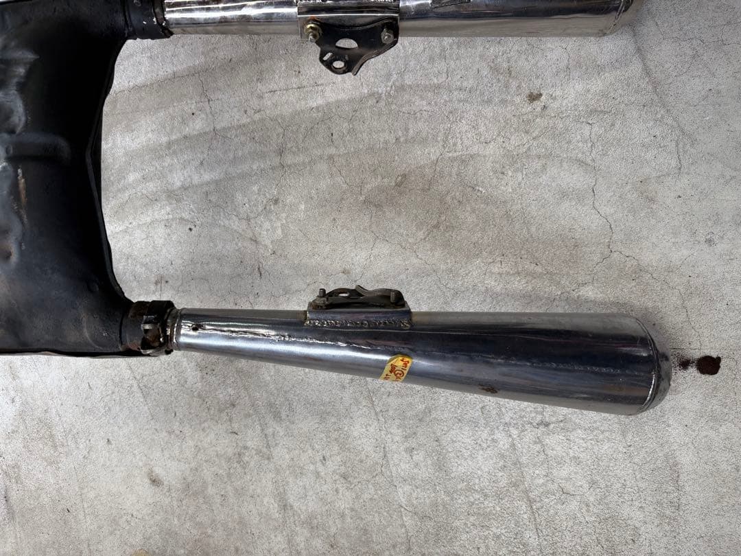 ホーク バブ 純正マフラー