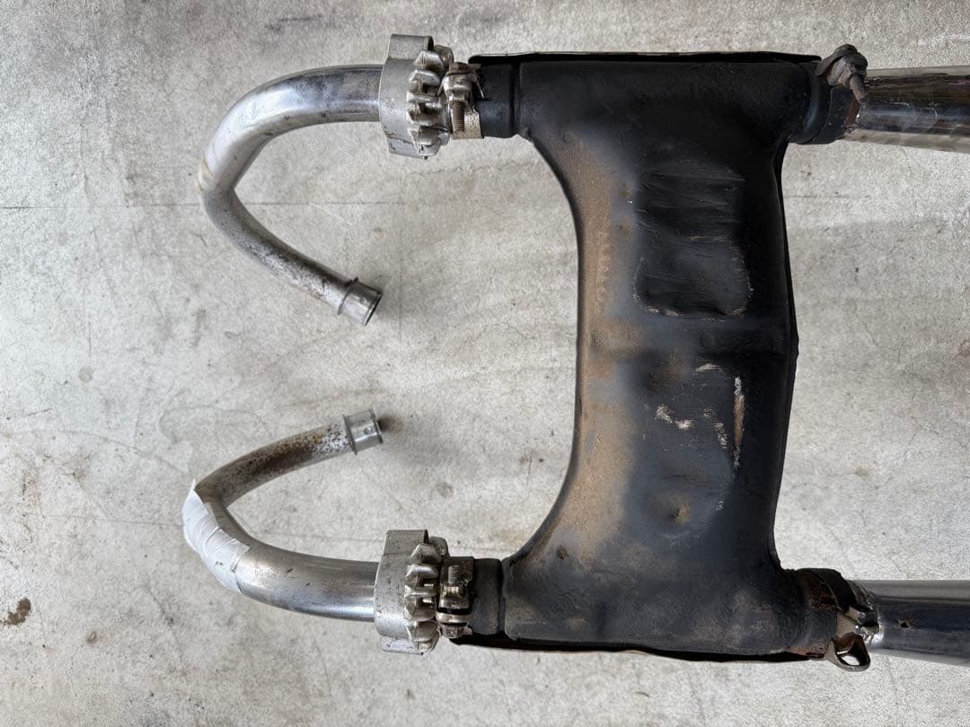 ホーク バブ 純正マフラー