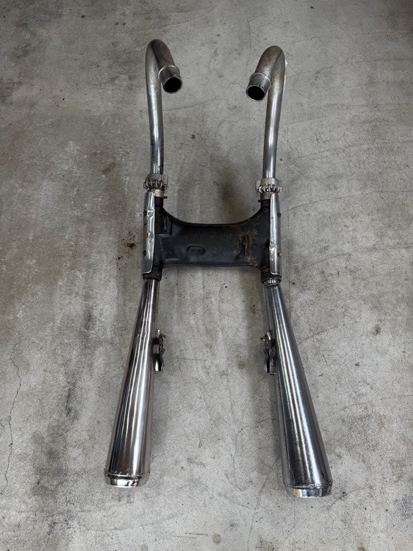 ホーク バブ 純正マフラー