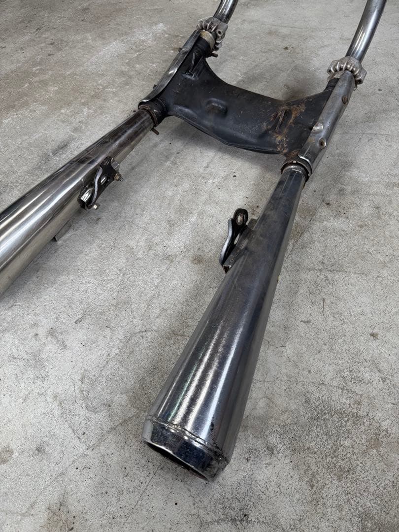 ホーク バブ 純正マフラー