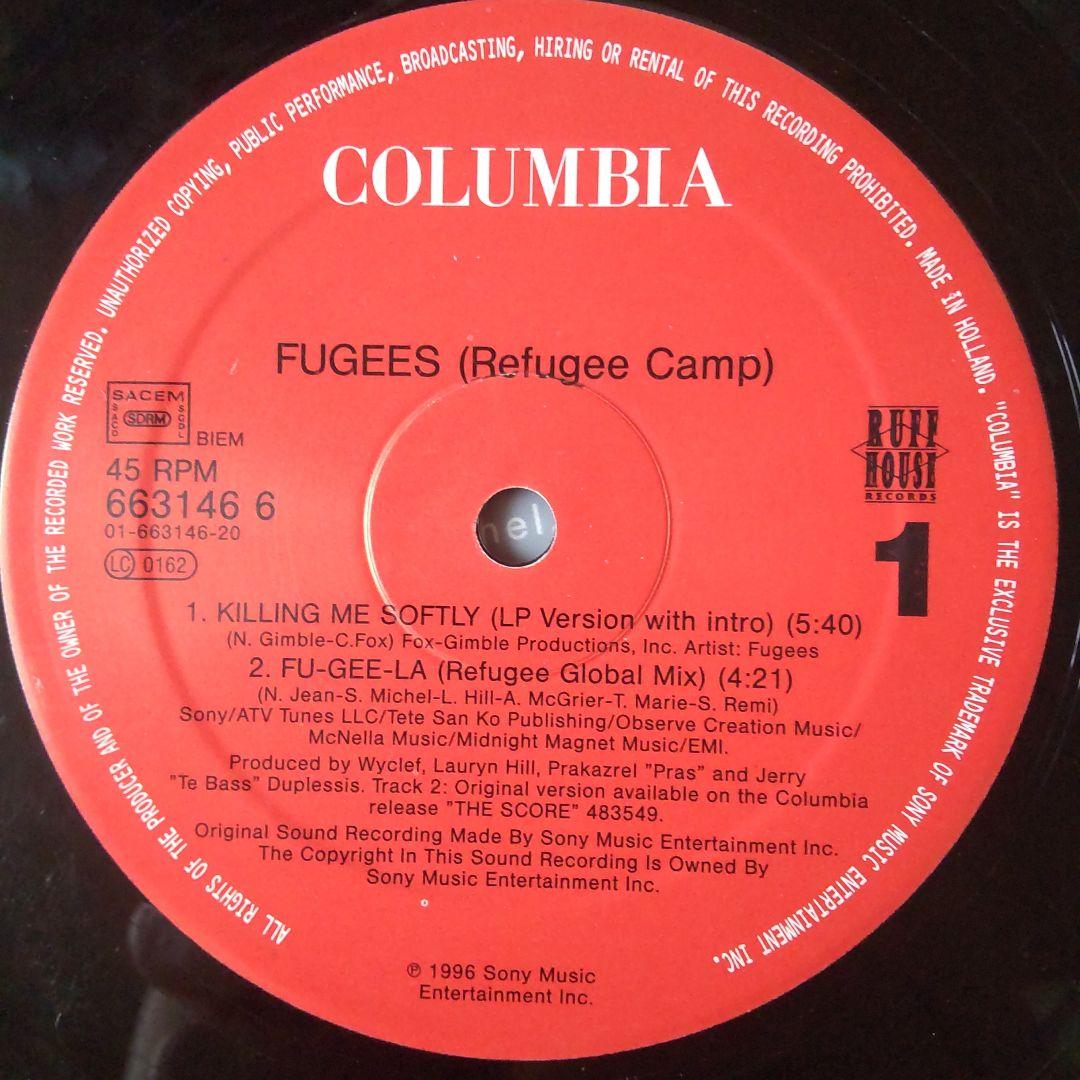 フージーズ　アナログ盤