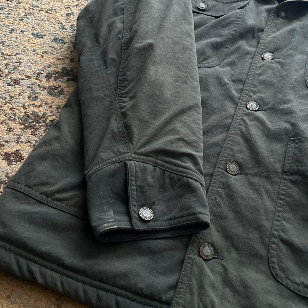 90s パタゴニア ワークレンジコート 総柄 フリース 検 ヌエボレンジ