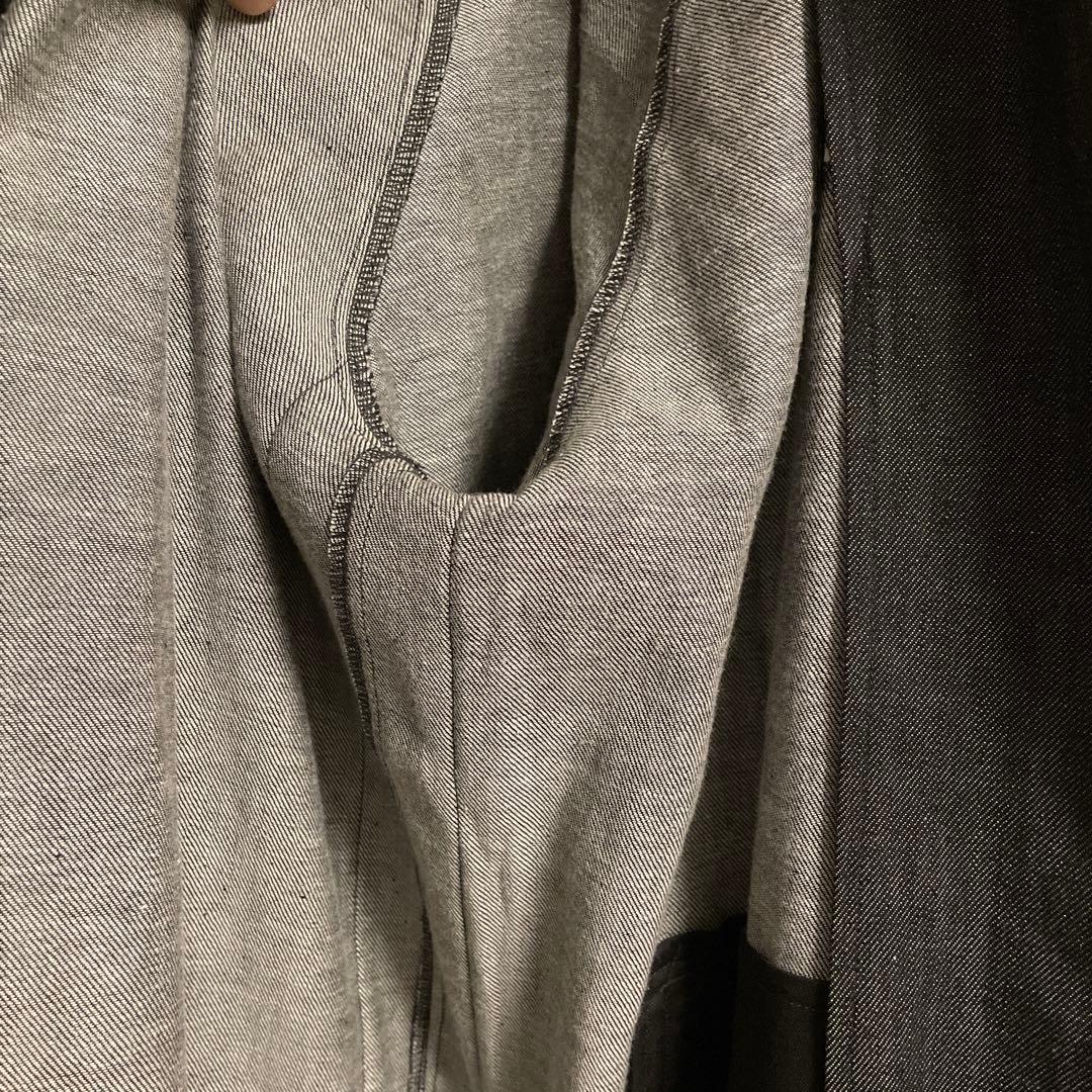 週末限定価格 needles nubian denim track XXL