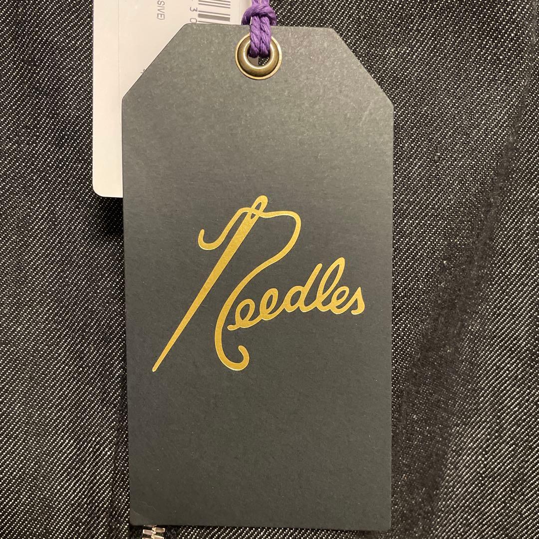 週末限定価格 needles nubian denim track XXL