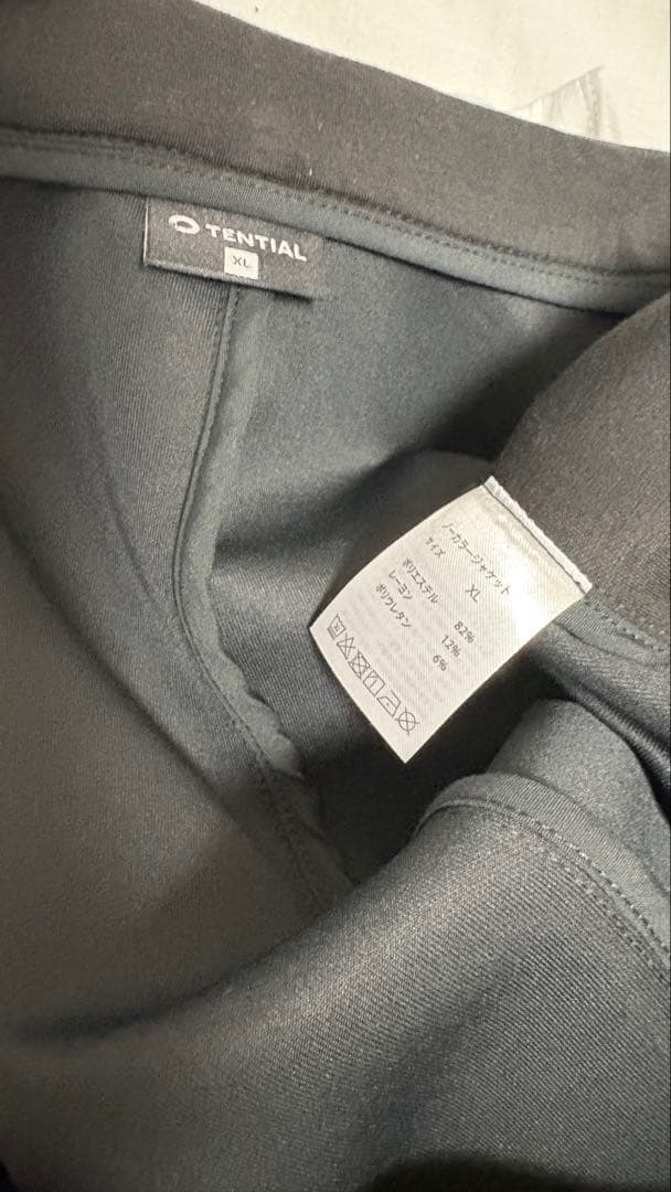 MIGARU ノーカラージャケット　セットアップ　ポロシャツ