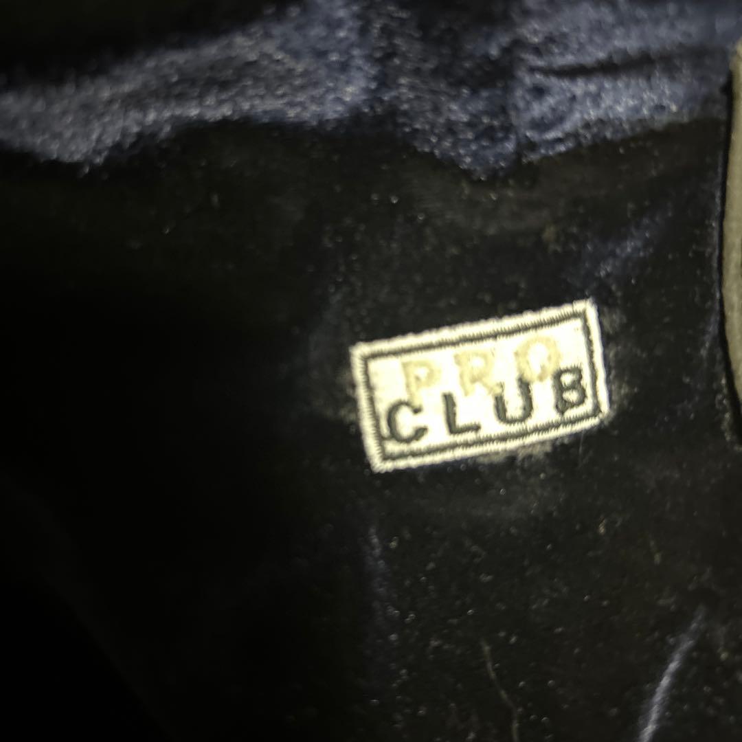 PRO CLUB ネイビー ジャージ ベロア　セットアップ