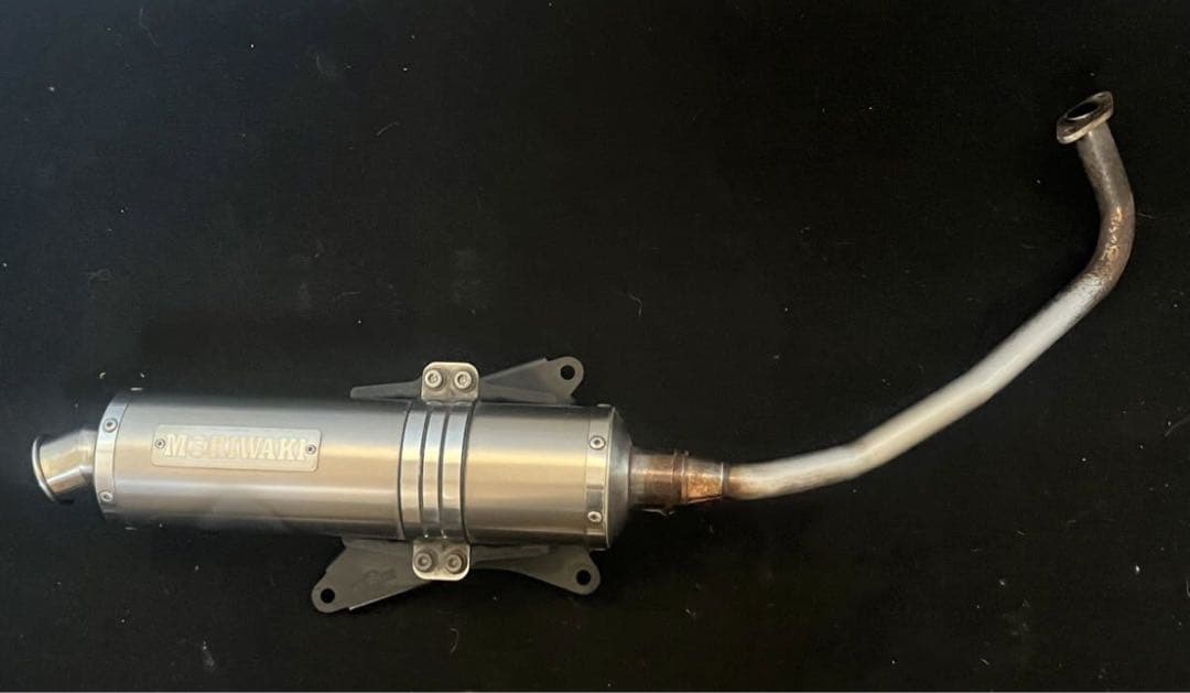 ト*ン様 モリワキ ZERO チタン WT フルエキゾースト マフラー【F886