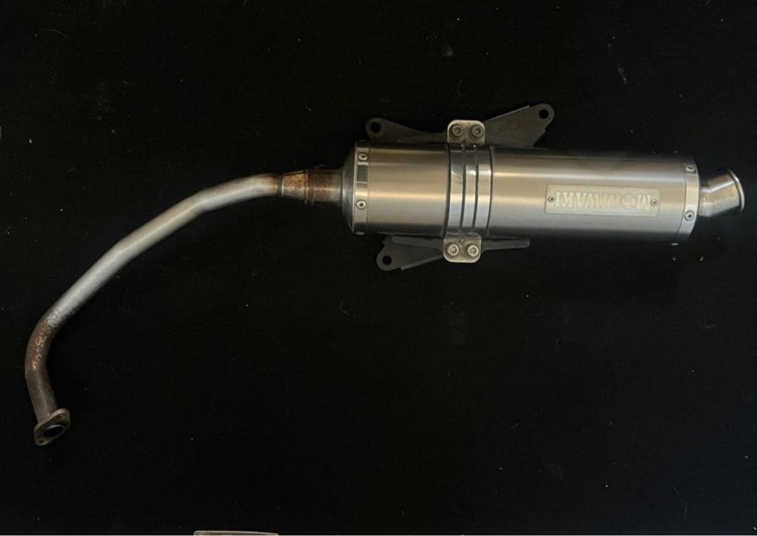 ト*ン様 モリワキ ZERO チタン WT フルエキゾースト マフラー【F886