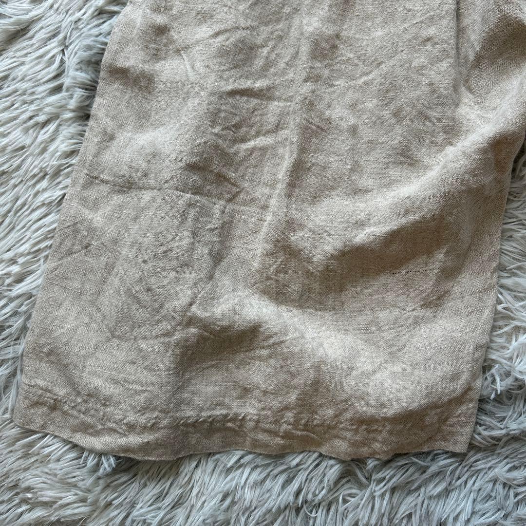 【美品】ICHI Antiqtuites 琴平炊きリネンサルエルパンツ