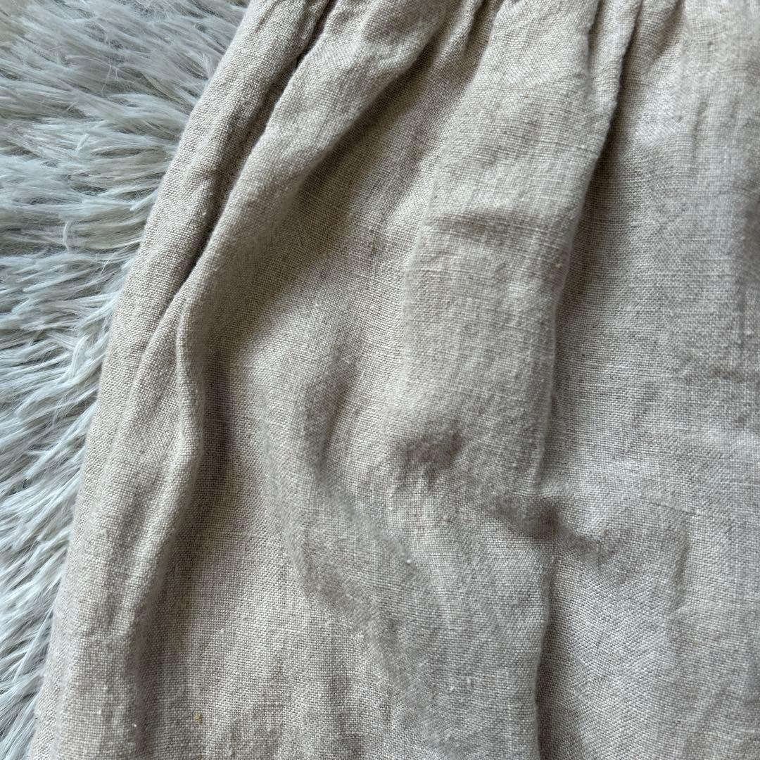 【美品】ICHI Antiqtuites 琴平炊きリネンサルエルパンツ