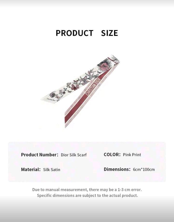 Diorノベルティ スカーフ