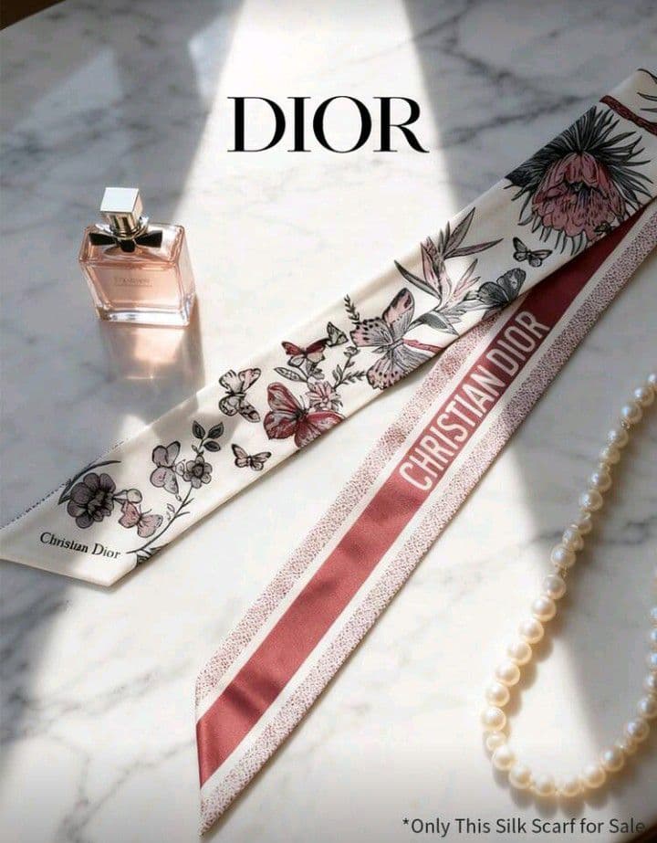 Diorノベルティ スカーフ