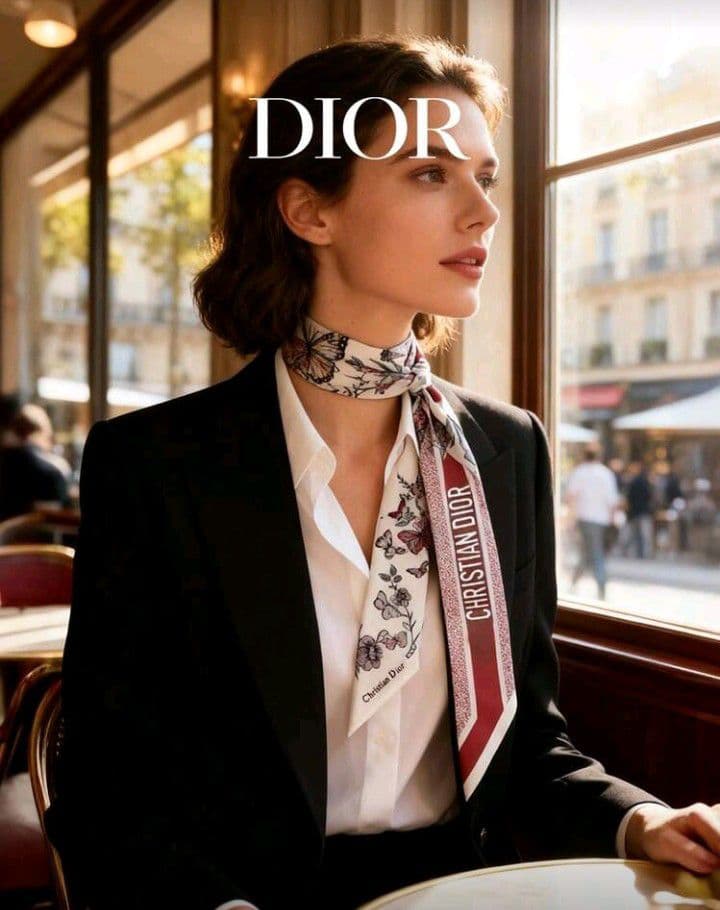 Diorノベルティ スカーフ