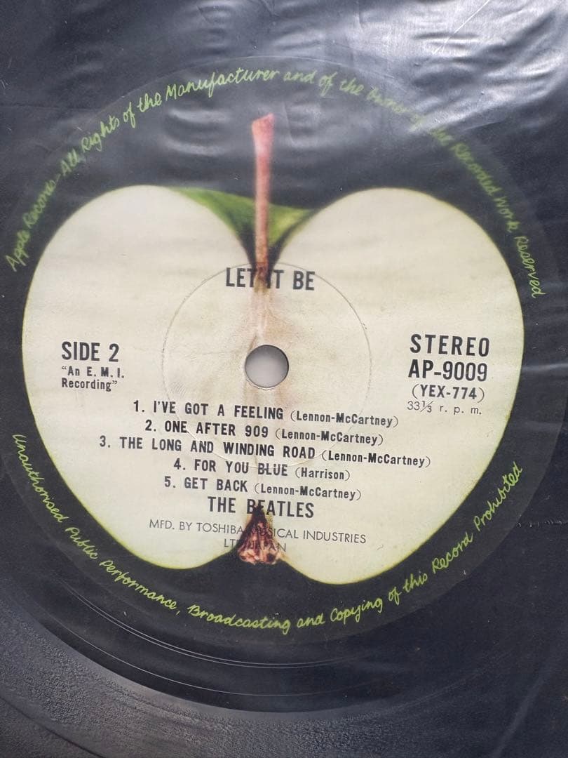 THE BEATLES LET IT BE LP初回限定BOX写真集ビートルズ