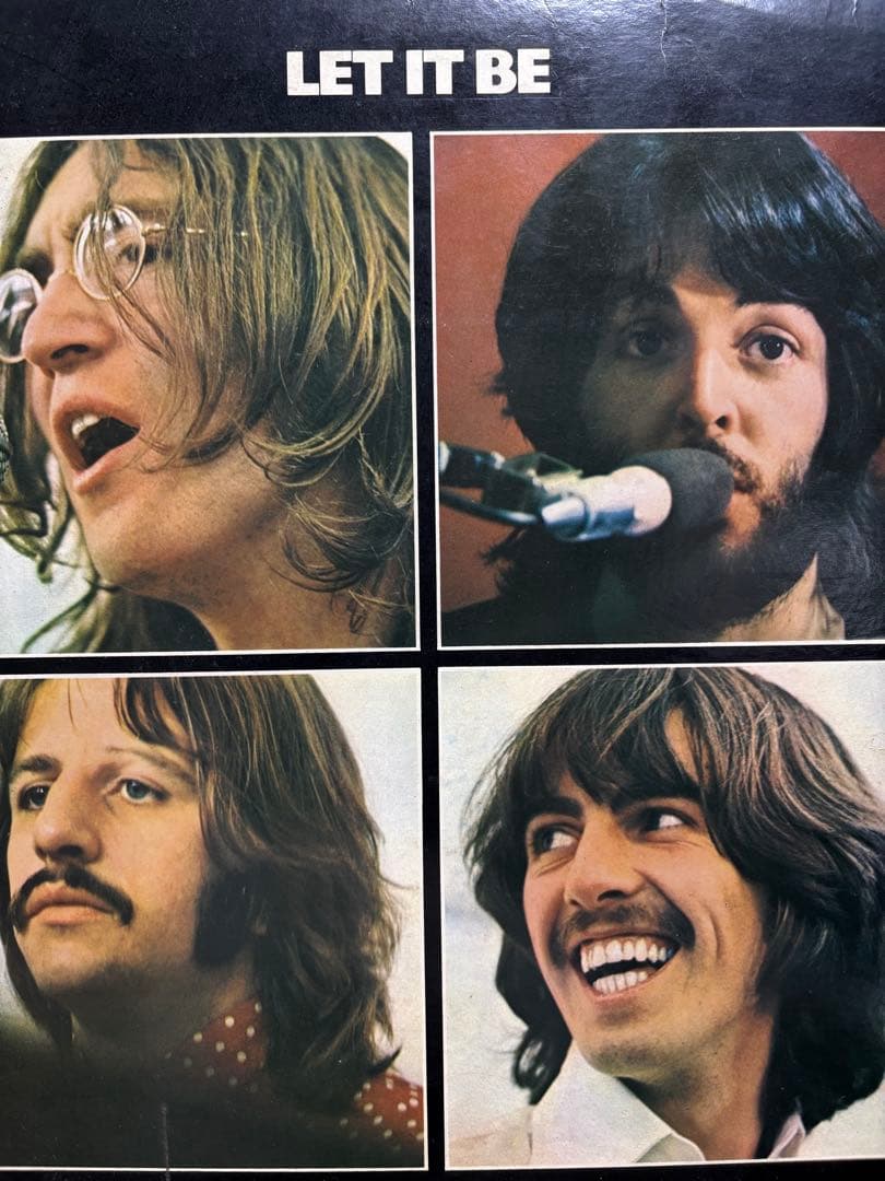 THE BEATLES LET IT BE LP初回限定BOX写真集ビートルズ