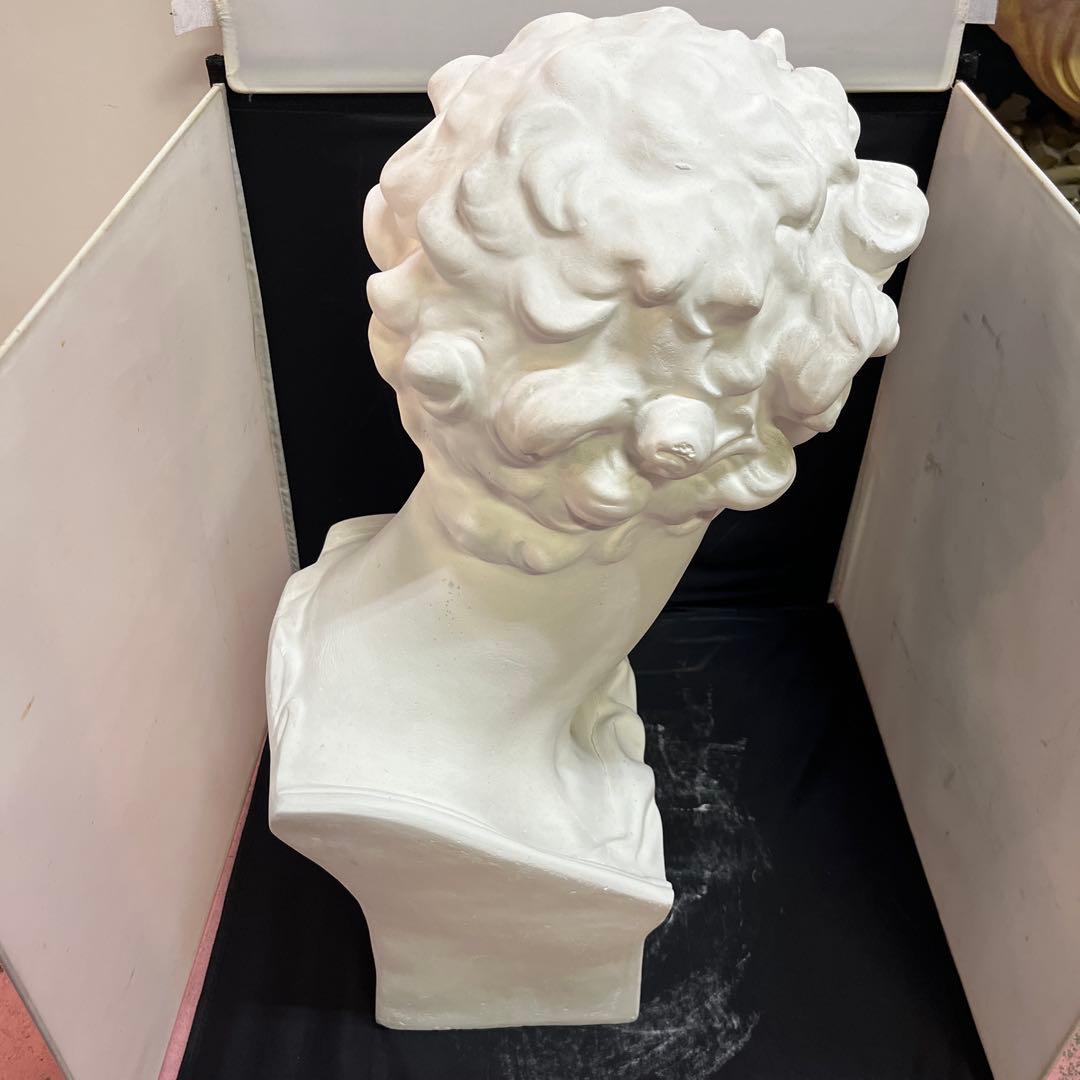 石膏像 メディチ 胸像 ミケランジェロ デッサン 高さ60cm