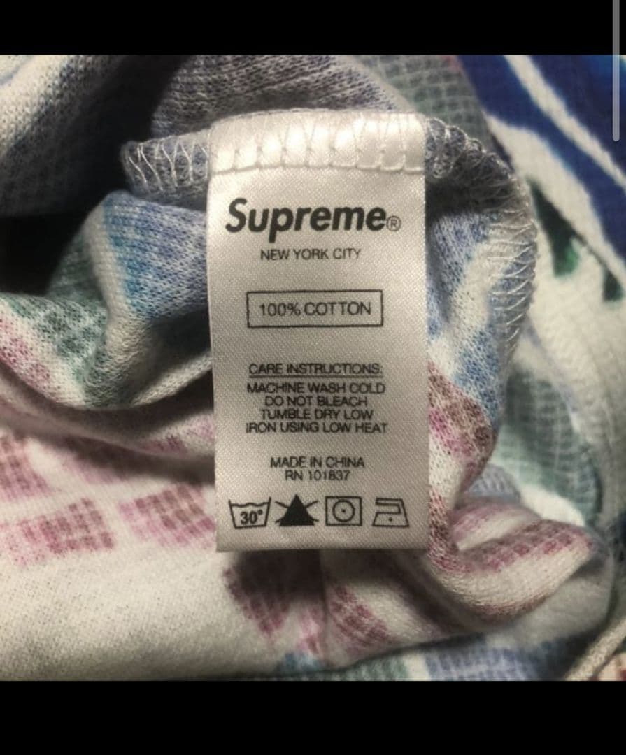 20ss SUPREME Waves L/S thermal long 鯉