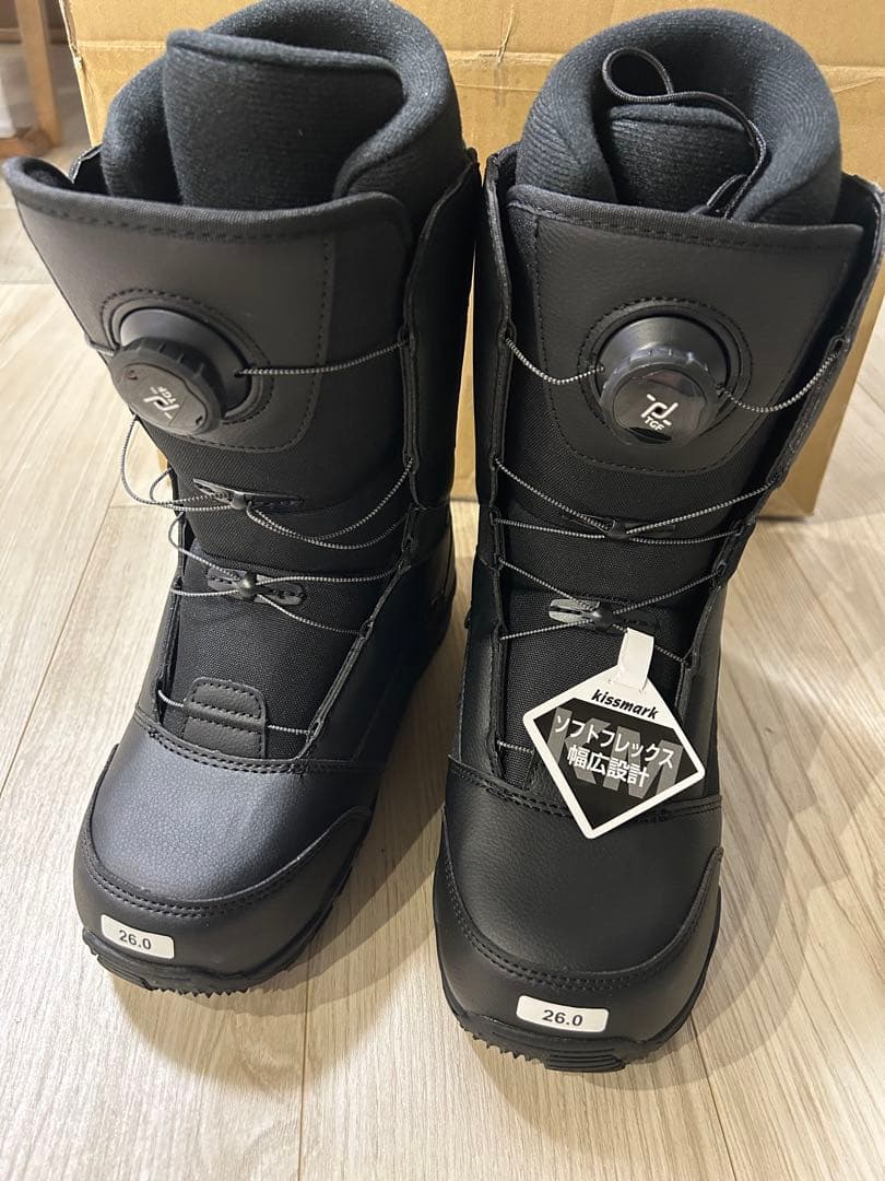 スノーボードブーツ 26.0 ブラック