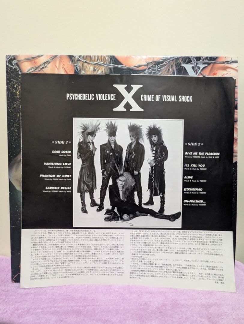 邦楽 X VANISHING VISION LP