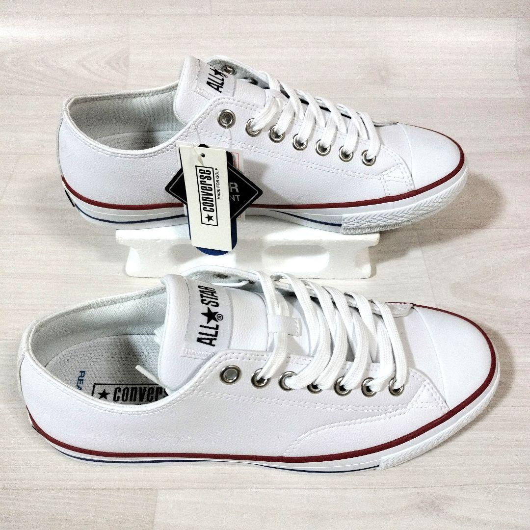 【CONVERSE】コンバース ALL STAR ゴルフシューズ 28 白色