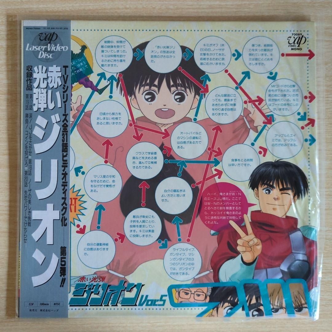 赤い光弾ジリオン　レーザーディスク