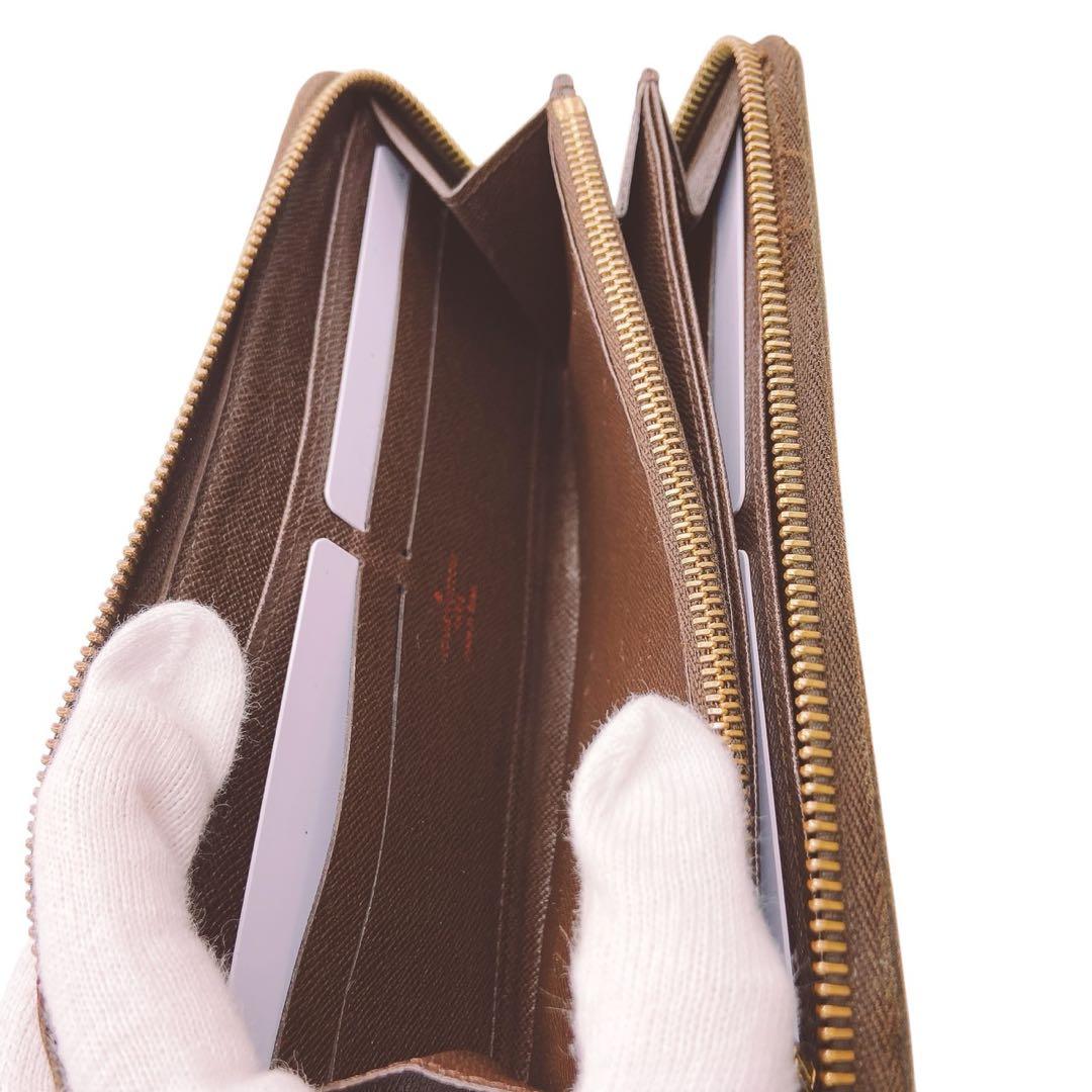 【ジャンク】LOUIS VUITTON ダミエジッピーウォレット☆鑑定済みです