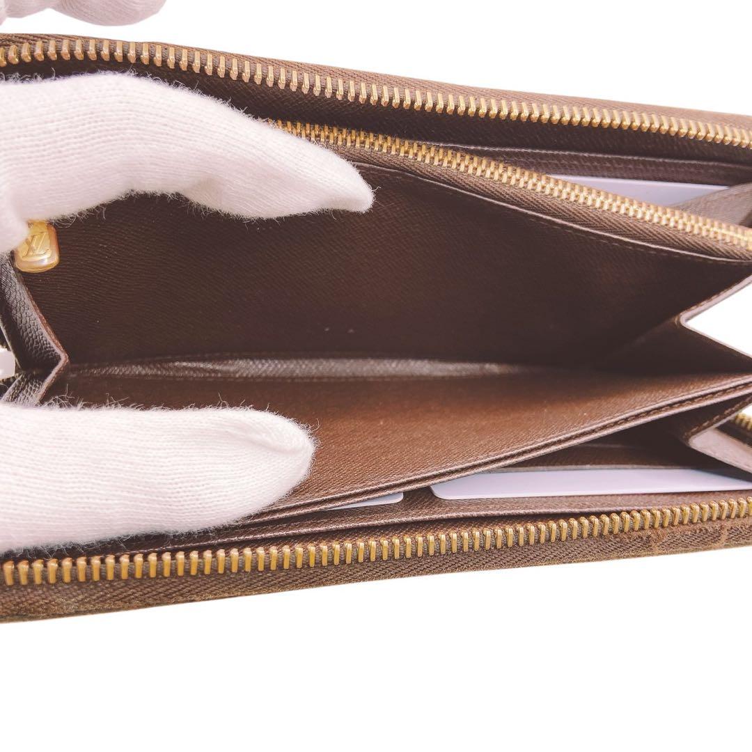 【ジャンク】LOUIS VUITTON ダミエジッピーウォレット☆鑑定済みです