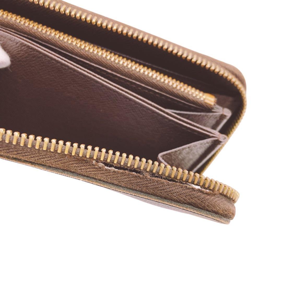 【ジャンク】LOUIS VUITTON ダミエジッピーウォレット☆鑑定済みです