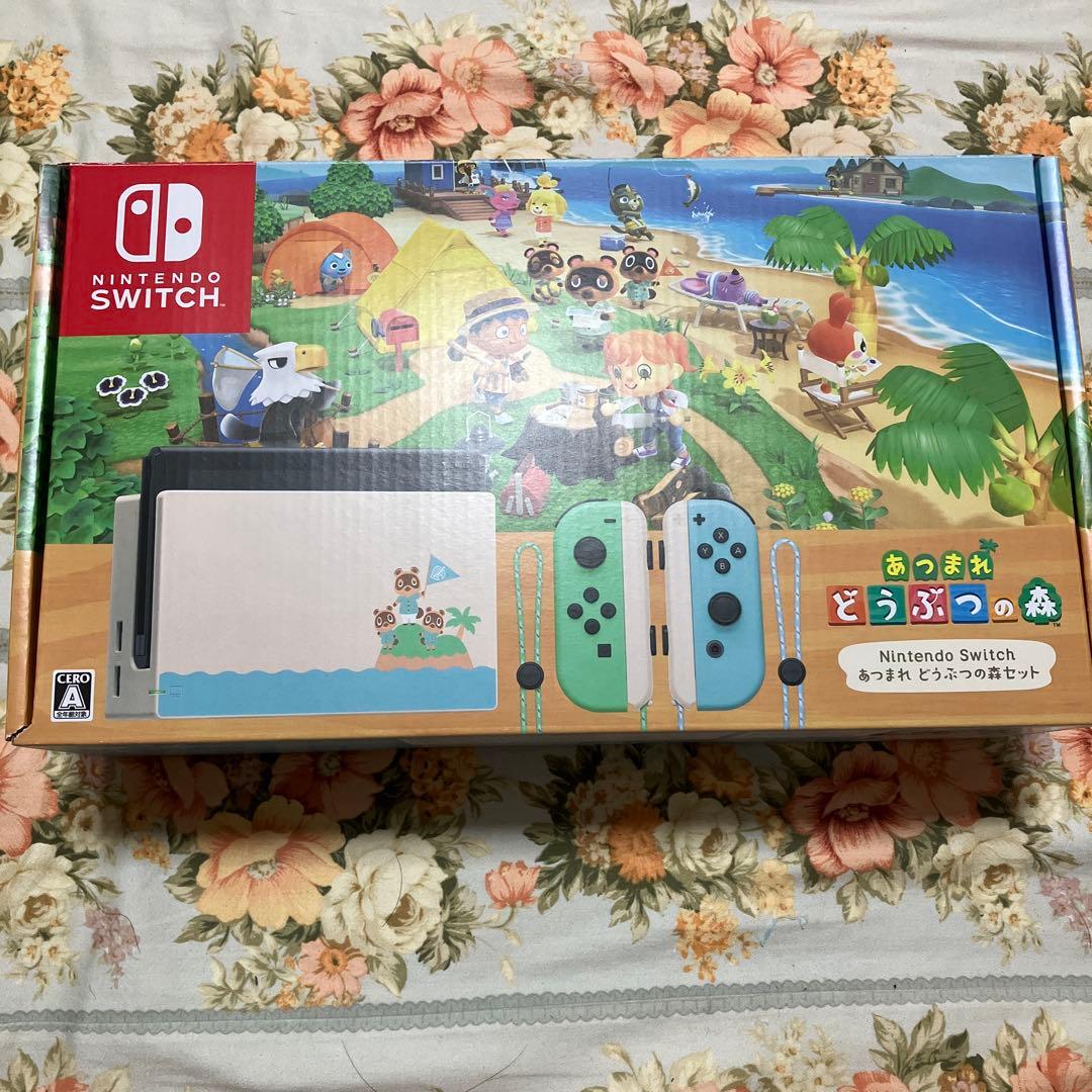 【希少】　Nintendo Switch どうぶつの森デザイン