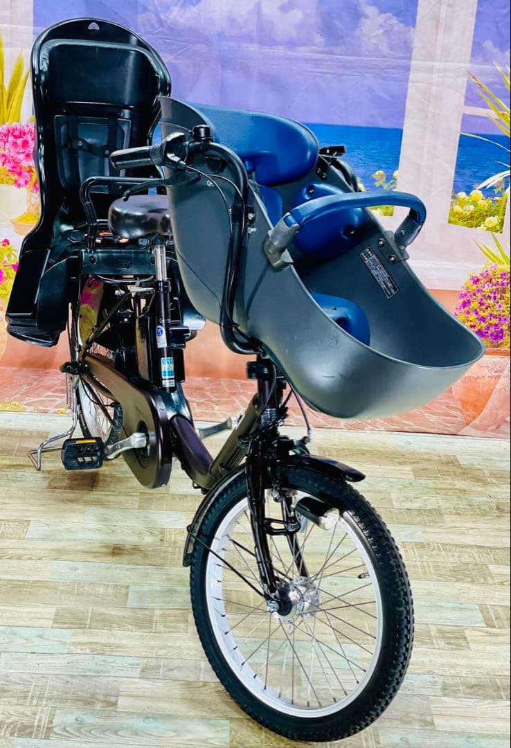 大人気ギュットCOMBIシート⭐️12AHパナソニック子供乗せ電動自転Y2758