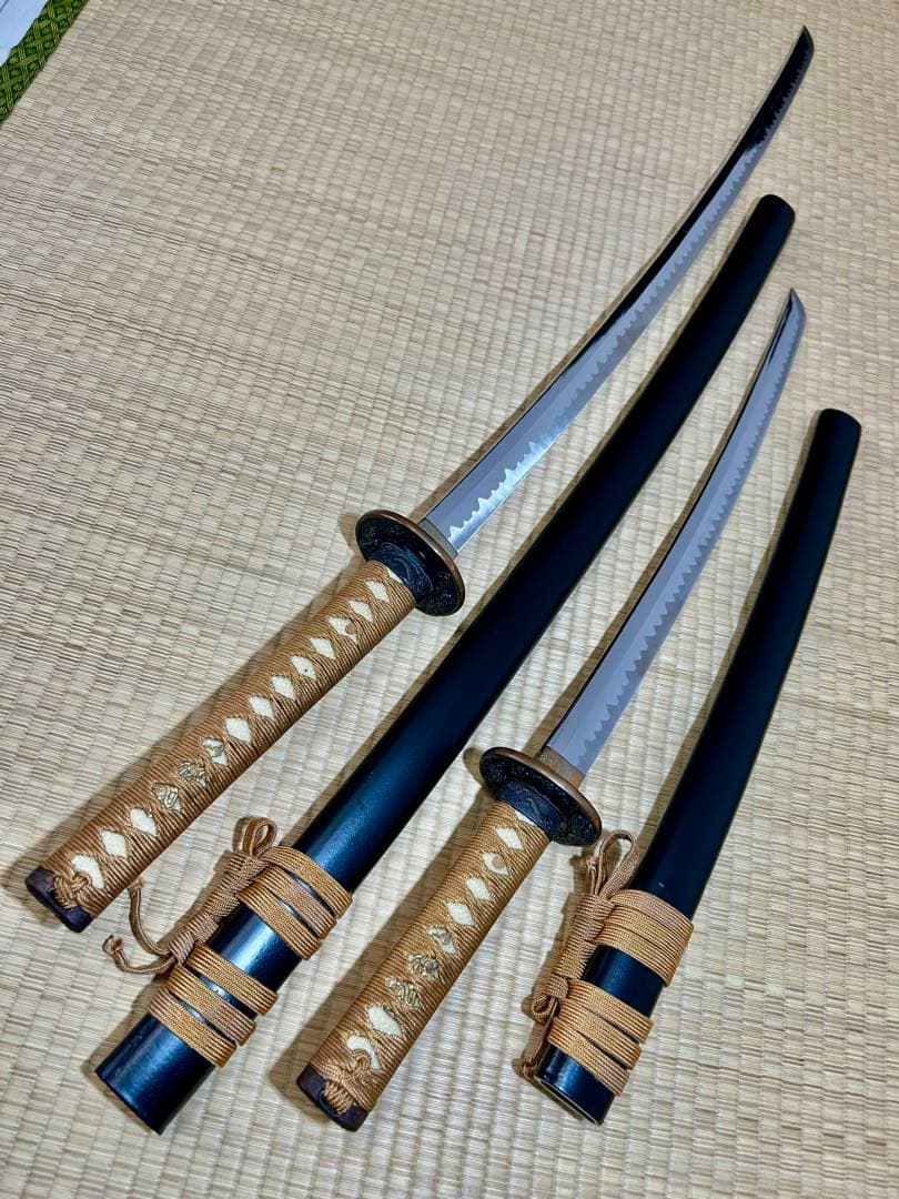 模造刀 太刀 脇差し 2本セット！【バラ売り不可】