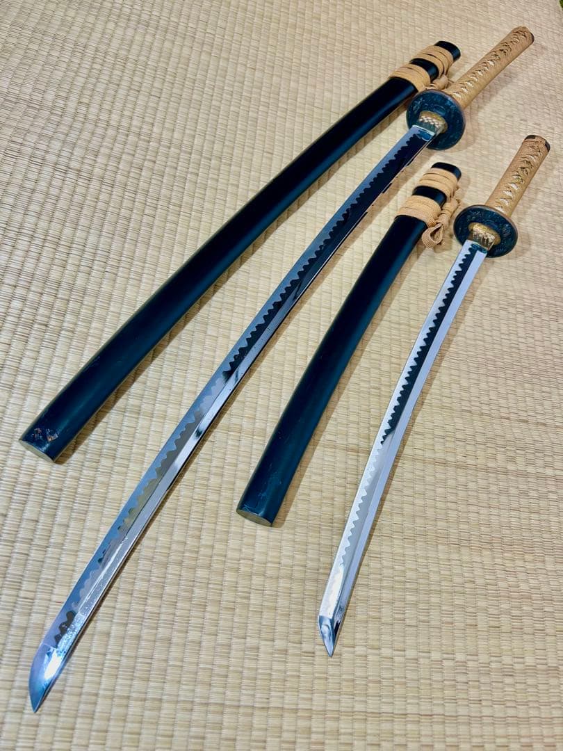 模造刀 太刀 脇差し 2本セット！【バラ売り不可】