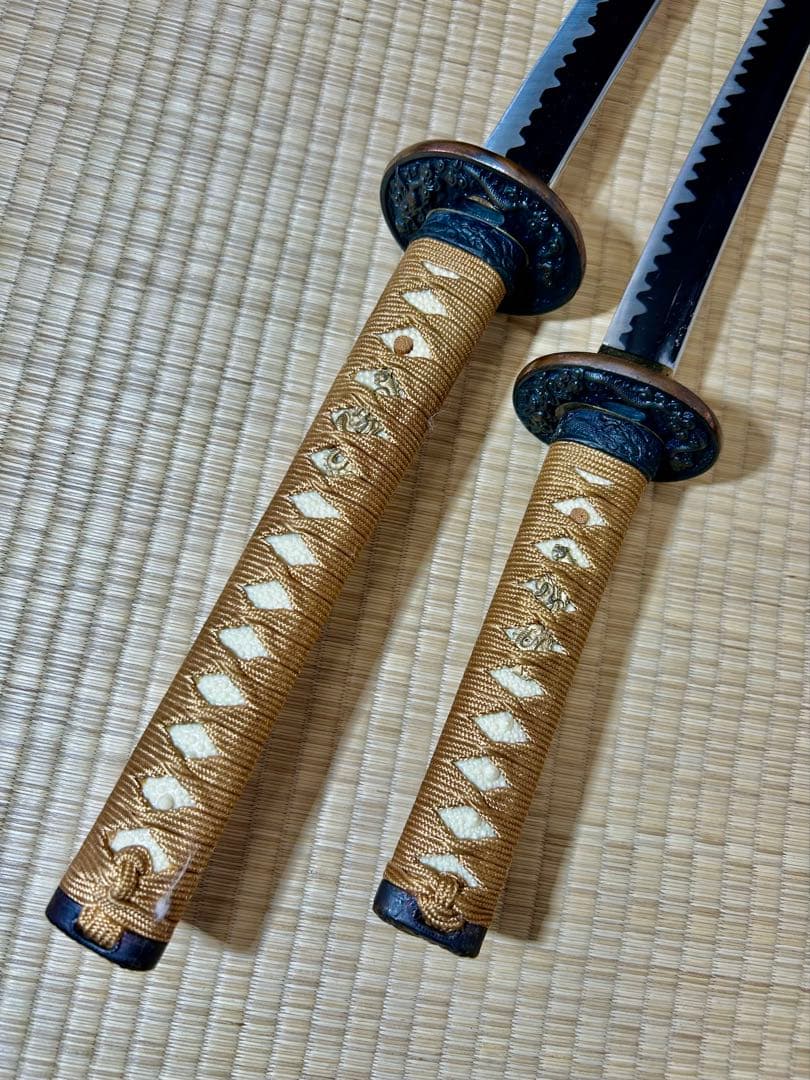 模造刀 太刀 脇差し 2本セット！【バラ売り不可】