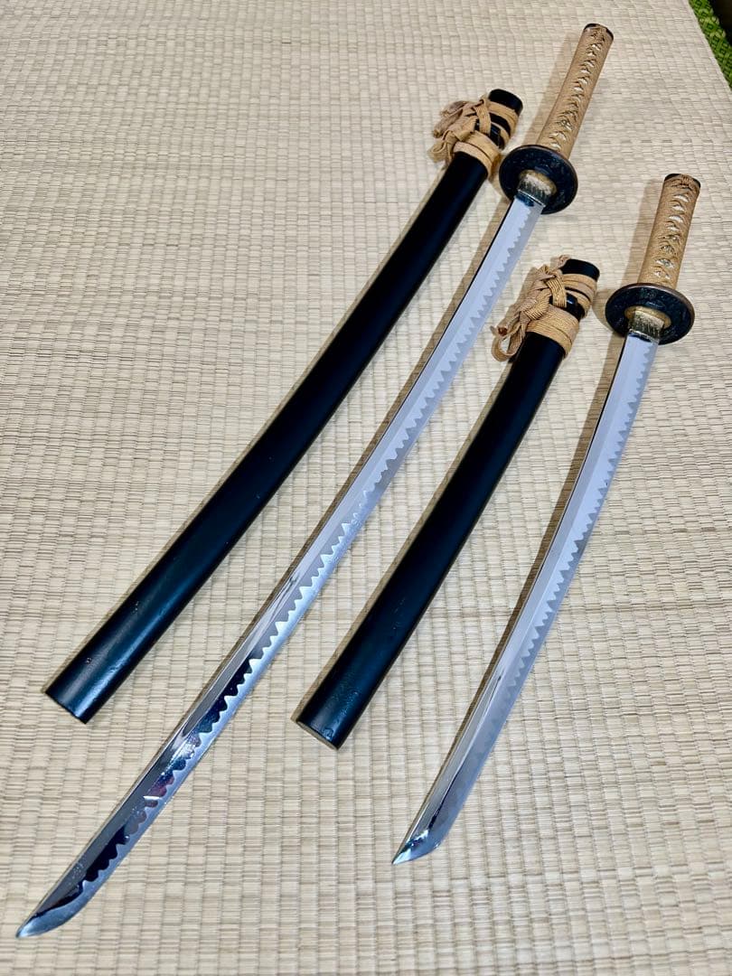 模造刀 太刀 脇差し 2本セット！【バラ売り不可】