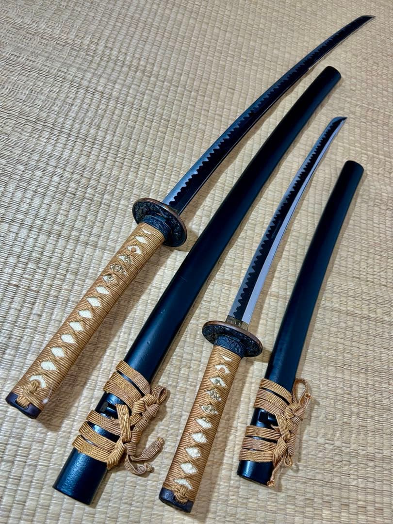 模造刀 太刀 脇差し 2本セット！【バラ売り不可】