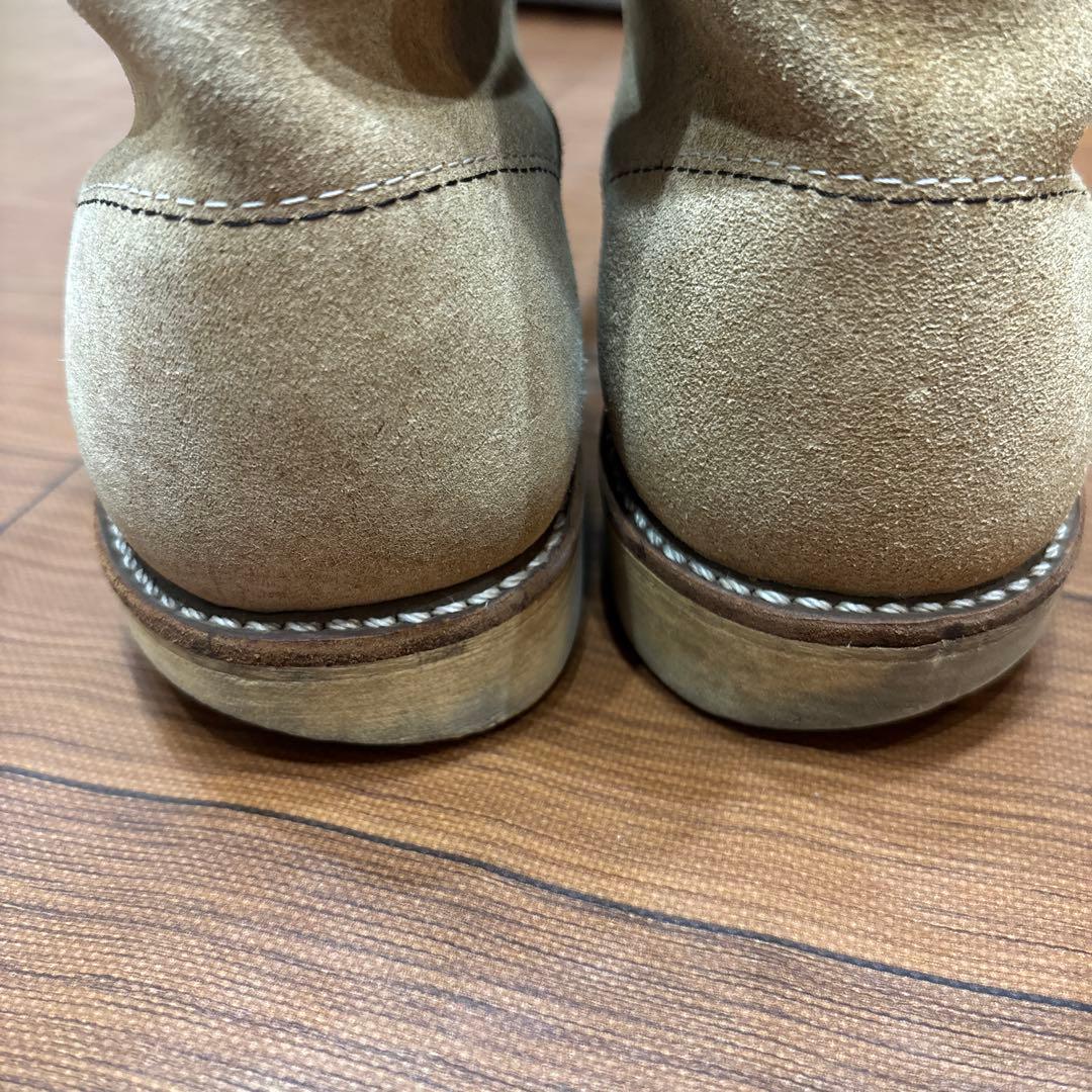 【美中古/27.5cm】レッドウィングアイリッシュセッタープレーントゥスエード