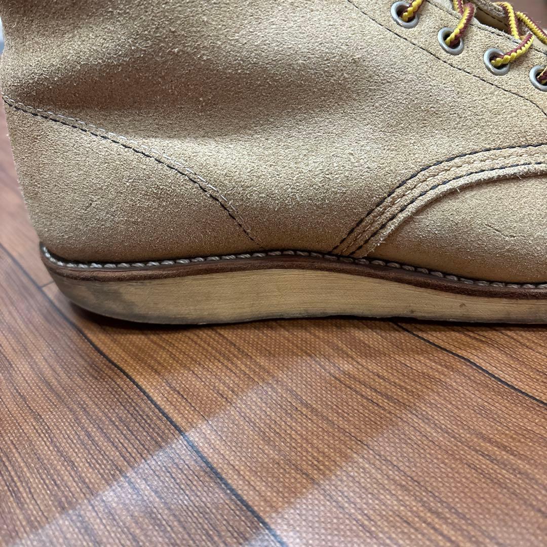【美中古/27.5cm】レッドウィングアイリッシュセッタープレーントゥスエード