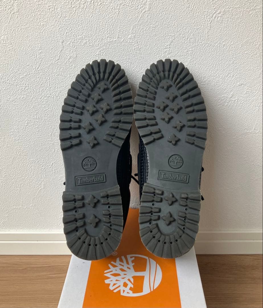 Timberland 3eye 27㎝　新品未使用　ブラック　オールレザー　希少
