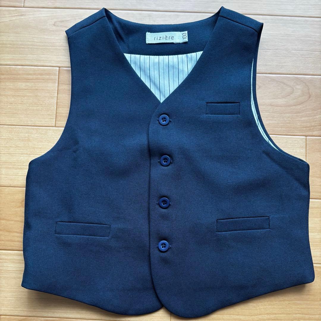 【美品】riziereリジェール ノーカラージャケットセットアップ 靴6点セット