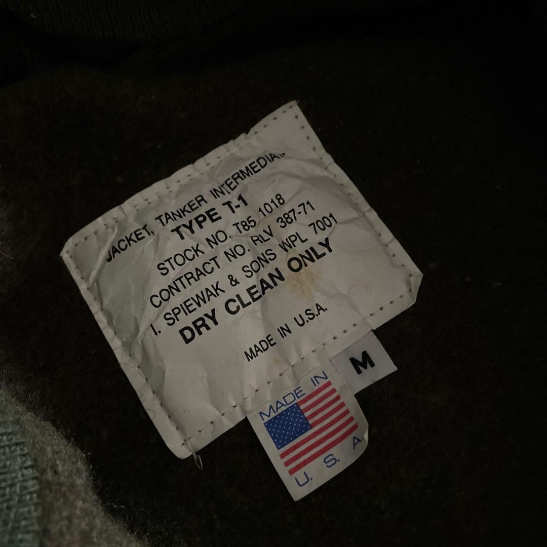 スピワック タンカースジャケット MA-1 USA製 80s アメリカ