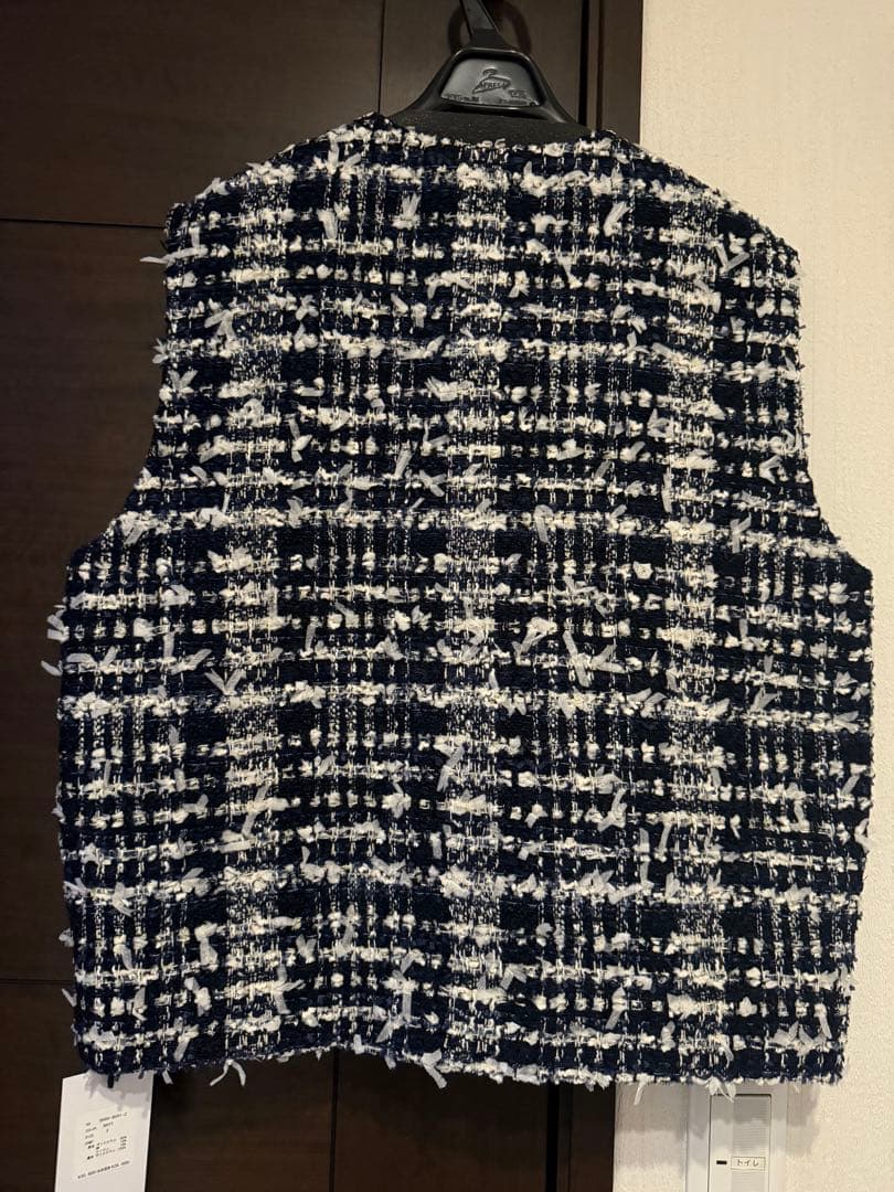 【新品】OHGA ツイードベスト