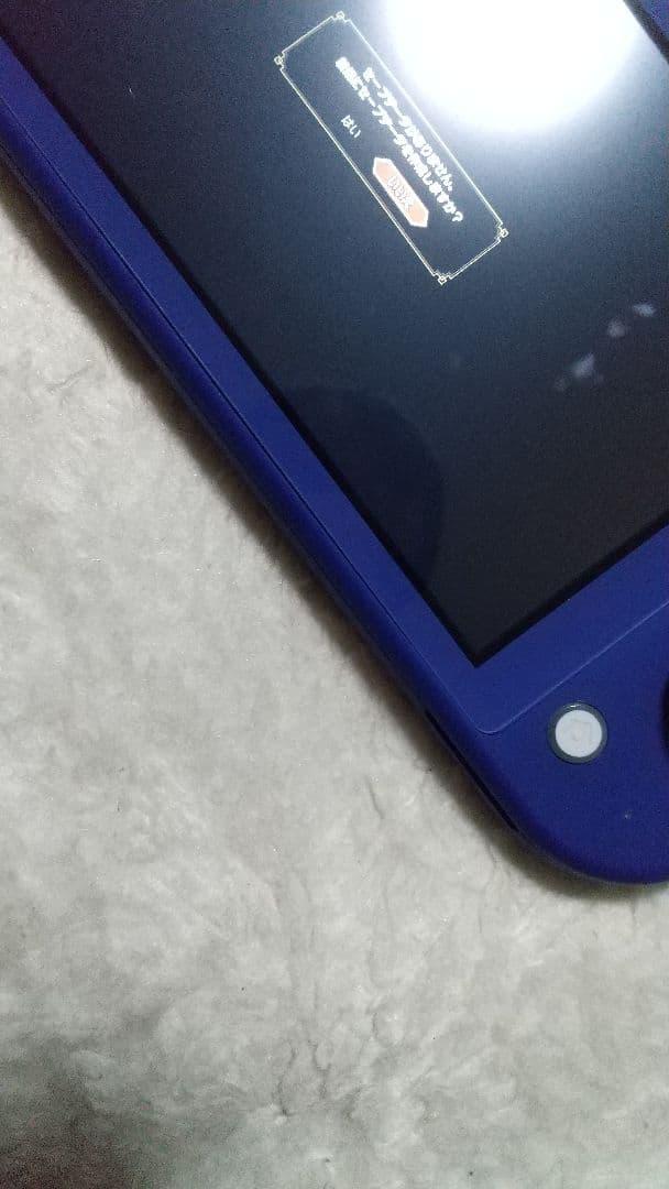 Nintendo Switch Lite ブルー 動作品 難あり
