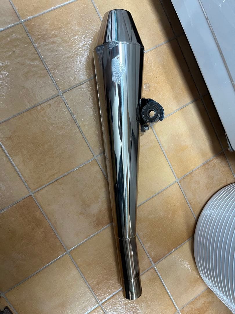 sr400 goods マフラー