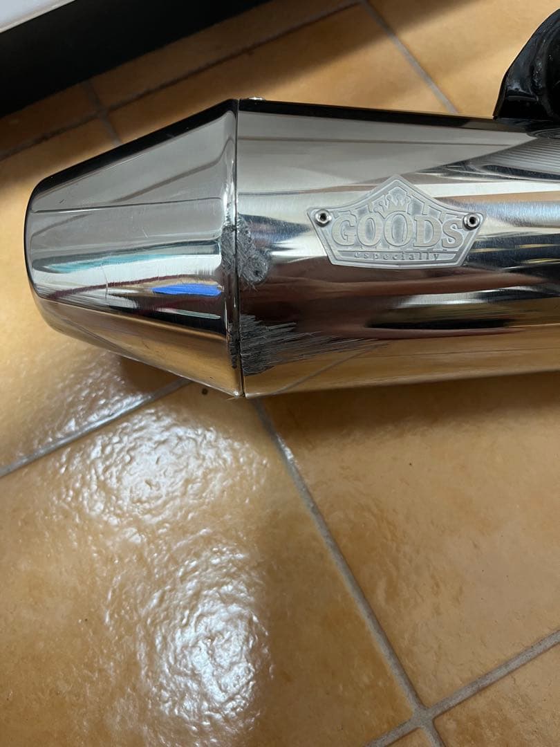 sr400 goods マフラー