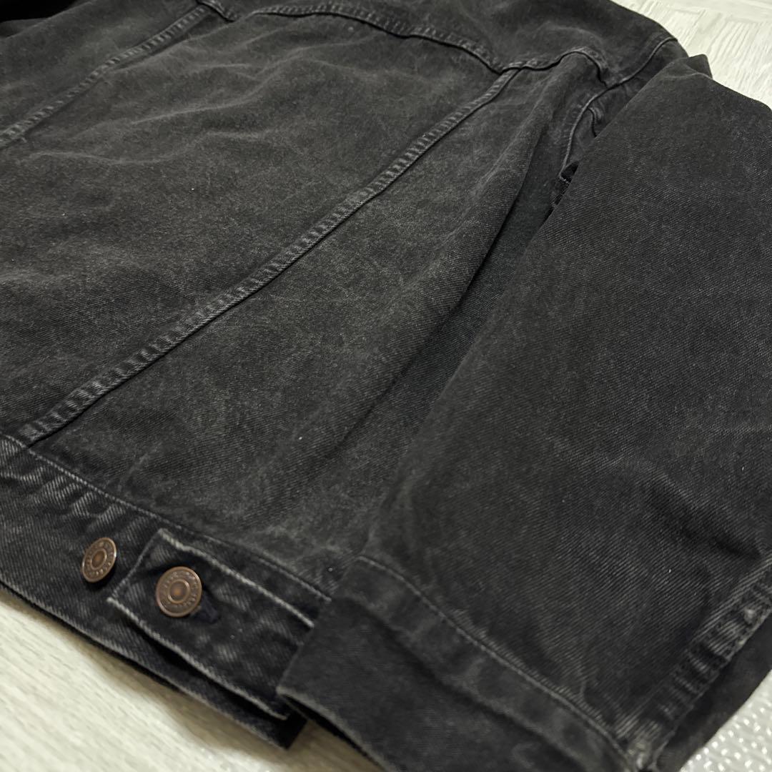 90s Levi's 70507 USA製 M ブラック デニムジャケット