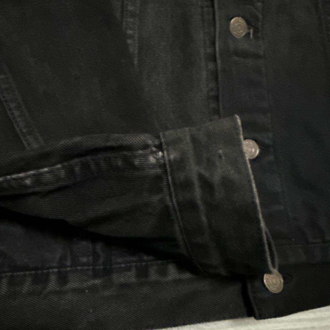 90s Levi's 70507 USA製 M ブラック デニムジャケット